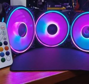 AULA BRAND REMOTE CONTROLLER 3/4 RGB FAN KIT