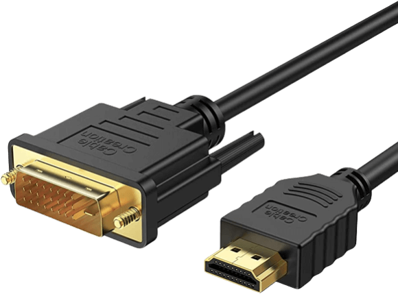 HDMI TO DVI-D CABLE - Image 1