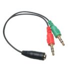 3.5MM DOUBLE TO SINGLE FEMALE CONVERTER