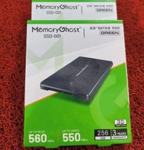 MEMORY GHOST 256GB SATA SSD - Image 1