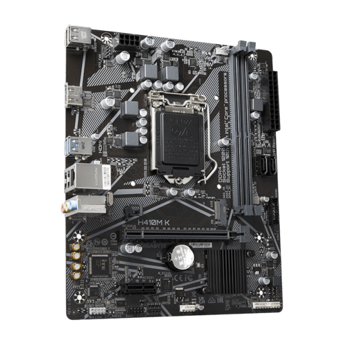 GIGABYTE H410M K MOTHERBOARD - Image 2