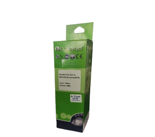 932_main_1735276000 CORALJET CANON BLACK 135ML INK BOTTLE - Image 1