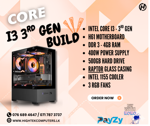 pc (3) CORE I3 3RD GEN PC BUILD - Image 1