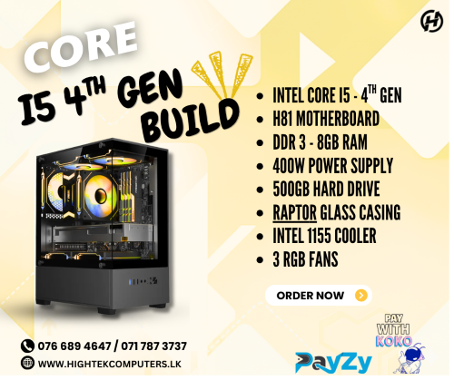 pc (6) CORE I5 4TH GEN PC BUILD - Image 1