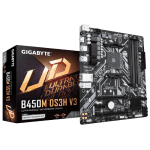 GIGABYTE B450M DS3H AMD MOTHERBOARD