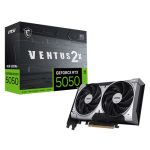 MSI GEFORCE RTX5050 VENTUS 2X OC 8GB GRAPHICS CARD