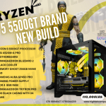 RYZEN 5 5500GT BRAND NEW PC BUILD