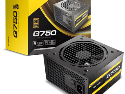 ANTEC ATOM G750 750W 80+ GOLD SEMI MODULAR POWER SUPPLY