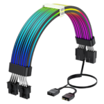 SNOWMAN A40 8PIN ARGB BLACK EXTENTON