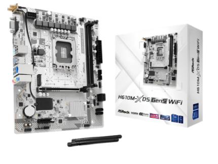ASROCK H610M-Z D5 GEN5 WIFI MOTHERBOARD