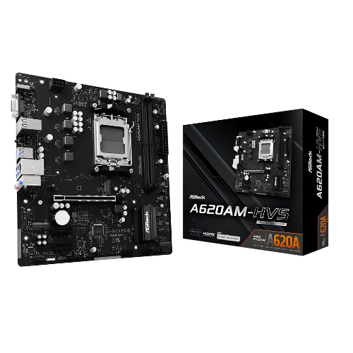 ASROCK A620AM-HVS D5 MOTHERBOARD ASROCK A620AM-HVS D5 MOTHERBOARD