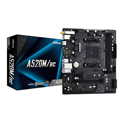 ASROCK A520M/AC WIFI MOTHERBOARD ASROCK A520M/AC WIFI MOTHERBOARD