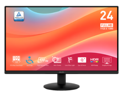 MSI PRO MP242L 100HZ IPS MINITOR