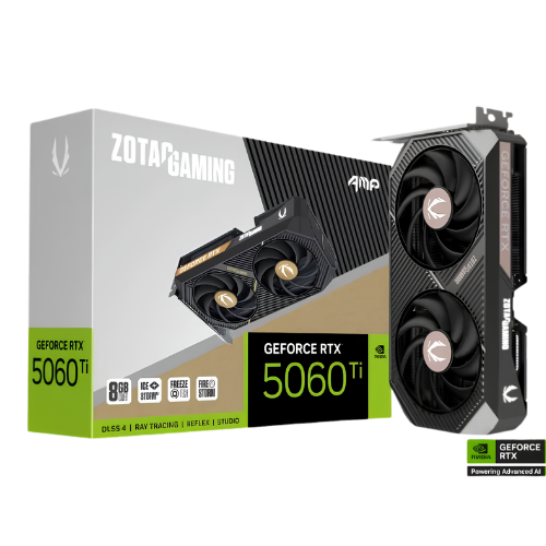 ZOTAC RTX 5060 TI 8GB AMP VGA ZOTAC RTX 5060 TI 8GB AMP VGA