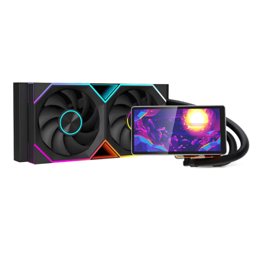 JUNGLE LEOPARD PRO FLOW 240 BLACK LIQUID COOLER JUNGLE LEOPARD PRO FLOW 240 BLACK LIQUID COOLER