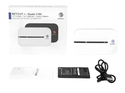 SETOUT 4G/5G POCKER ROUTER